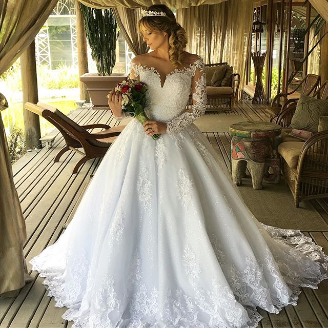 a line lace wedding dress uk Andrea and Leo Couture CD857W Lace A Line Wedding Dress Spaghetti Straps Backless 10 / Off White