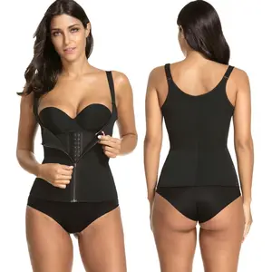 블랙 사용자 정의 허리 트레이너 조끼 슬림 벨트 여성 셰이퍼 최고 품질 Shapewear 배 제어 네오프렌 허리 트리머