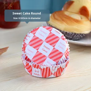 กระดาษรองอบเคลือบกันไขมัน ทนความร้อนสูง สำหรับพิซซ่า สับปะรด คัพเค้ก มัฟฟิน - Product Image 6