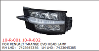 Fabricant de pièces d'extérieur pour camions LHD RH/LH OEM 7423645386 7423645385 Phare avant pour RENAULT T PREMIUM1