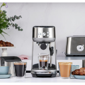 Macchina per Espresso 15-19 Bar con Lancia Vapore - Acciaio Inossidabile, Montalatte, Scaldatazze, per Baristi Casalinghi e Piccoli Caffè, Facile da Pulire - Product Image 5