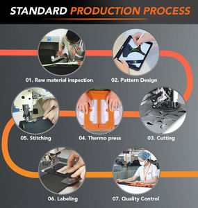 घुटने टेकने के लिए धातु समर्थन स्ट्रिप्स गैर पर्ची घुटने के ब्रेस को सपोर्ट करता है - Product Image 6