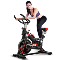 Vélo Statique d'Intérieur de Gros pour Exercice, Vélo de Spinning Fitness Réglable