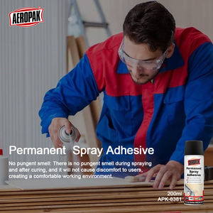 Aeropak 200 мл, высокопрочный строительный клей, спрей с низким запахом, многоцелевой герметик и клей - Product Image 4