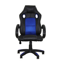Cockpit de simulateur de course de luxe moderne avec massage sans LED, chaise pivotante Scorpion pour la maison et le bureau