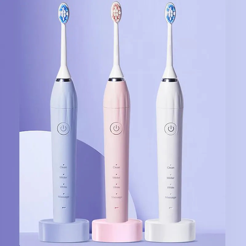 2024 Sonic Electric Toothbrush Ultrasonic Automatic USB Rechargeable IPX7 Waterproof Whitening Teeth Tooth Brush