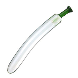 Mittelgroßes Frucht-Set Transparentes Glas Unregelmäßige Form Dildo Sexuelles Lustprodukt für Frauen - Product Image 4