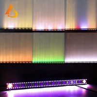 Barres lumineuses LED pour discothèque, 14 barres lumineuses à pixels, lumière blanche chaude, projecteur mural linéaire LED