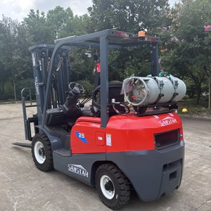 Sanstar 2024 Nuevo modelo Duel Fuel LPG gasolina 2,5 T carretillas elevadoras con 3M-6M Triplex Mast - Product Image 2