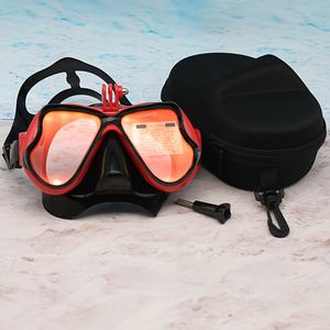 OEM marco grande para <span class=keywords><strong>Gopro</strong></span> máscara de esnórquel deportes acuáticos bajo el agua ajustable antiniebla amplio campo equipo de esnórquel máscaras de <span class=keywords><strong>buceo</strong></span> - Product Image 2