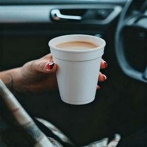 Bán buôn Trắng Smoothie Takeaway đồ uống lạnh cà phê xốp cup 6oz 8oz 16oz 32oz dùng một lần tùy chỉnh EPS bọt ly với logo - Product Image 4