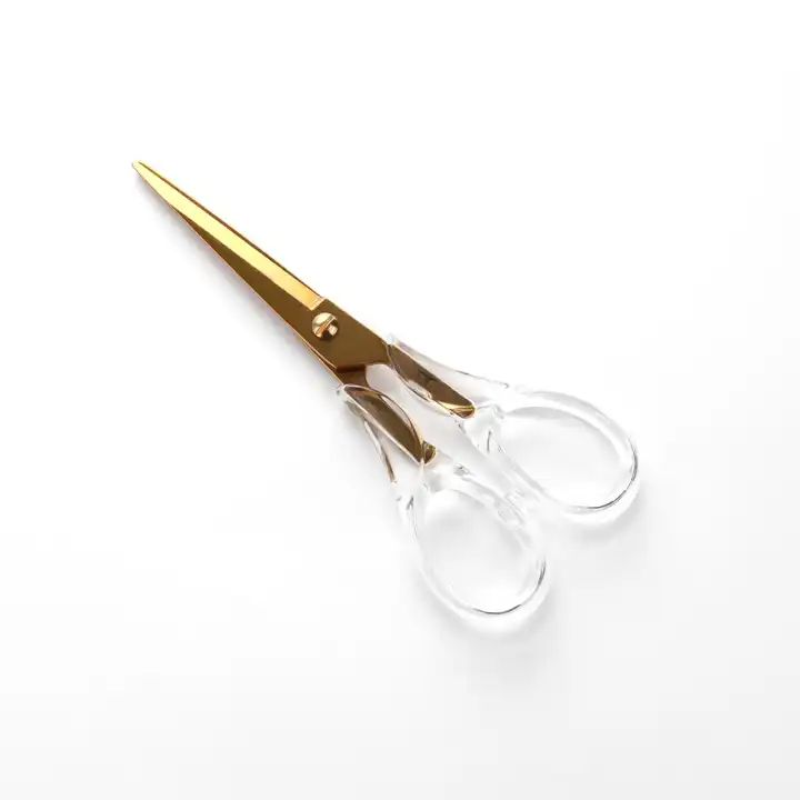 Golden Acrylic Scissors