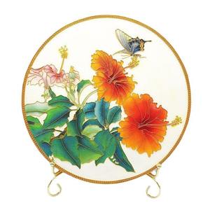 مجموعة مواد المينا المصنوع يدويًا من Cloisonne ، لوحة المينا المصقولة ، زخرفة زخرفية على الطراز الصيني - Product Image 1