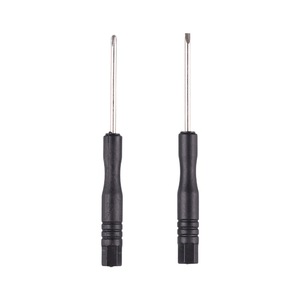 Mini <b>Screwdriver</b> Set 2Mm Cross Flat Head <b>Precision</b> Tool For Diy Electronics Repair Anti Slip Handle Matte Finish Plastic - Product Image 1