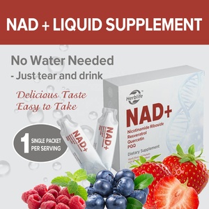 Suplementos NAD de Venta Caliente OEM ODM, Nicotinamida Ribósido, Fórmula 4 en 1 en Paquetes Líquidos, Bebidas NAD+ con Resveratrol y PQQ - Product Image 3