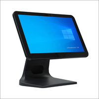DY All-in-One 15,6 + 10,1/11,6 Pantalla táctil Dispositivo de cajero Windows/Android Google Store Sistema POS con pantallas duales de 15"