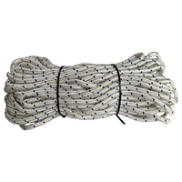 (Corde JL) 10mm 30m Corde de yacht en polyester Lignes d'enroulement sans fin Corde marine double tressée à 16 brins