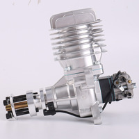 Moteur DLE55 d'origine, 55cc, monocylindre, 2 temps, essence/pétrole, pour avion RC