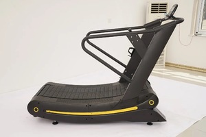 2026 Hot Selling Curved Non-Motorized Commercial Grade Non-Electric <b>Running</b> <b>Machine</b> for Gym Fitness Training Wholesale Commercia - Product Image 3
