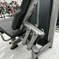Équipement de musculation professionnel commercial 2026 – Machine d'extension des jambes assise robuste à charge par pignon pour la force des quadriceps