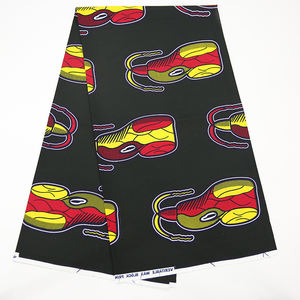 ผ้าฝ้าย100% ผ้าพิมพ์ลายขี้ผึ้งแอฟริกันผ้าทอจากผ้าทอชาวฮอลแลนด์ผ้าปอปลินเนื้อเรียบน้ำหนักเบา - Product Image 2