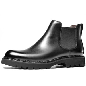 Nouvelles Chaussures Décontractées Noires Style Luxe Mocassins d'Affaires Sur Mesure Vente en Gros Chaussures à Enfiler Rehaussantes - Product Image 2