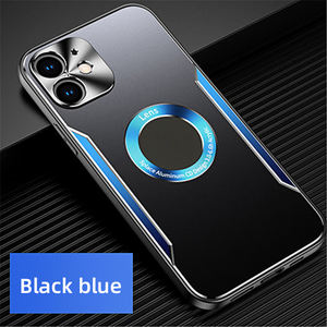 Funda protectora única de moda para teléfono móvil TPU para iPhone 13 Pro Max <span class=keywords><strong>12</strong></span> Pro Max Características Elegante diseño de metal Fundas traseras Coque - Product Image 3