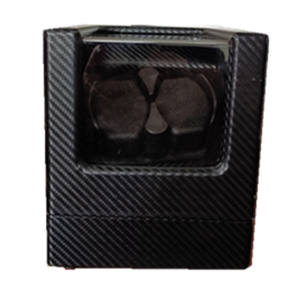 Fábrica al por mayor T3 automático mecánico de madera + cuero reloj Winder caja reloj Shaker 2 ranuras función Simple varios colores - Product Image 2