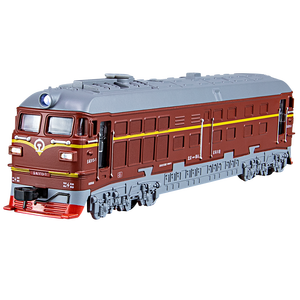 Tren de tracción hacia atrás con luz y música, función de pulverización de humo, juguetes locomotores electrónicos a escala 1:86 para niños - Product Image 6