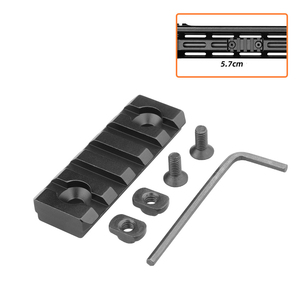 Adaptador de Instalación Compacto de Alto Rendimiento con 5 Ranuras, Ligero, de Aleación de Aluminio Mecanizado por CNC, Accesorio Táctico para Caza al Aire Libre - Product Image 2