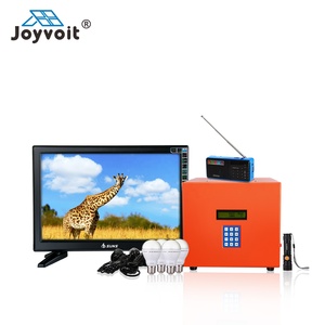 Nhỏ Trả trước Năng Lượng Mặt Trời Hệ Thống Mái Mặt Đất Gắn 10W Xách Tay Năng Lượng Mặt Trời Đèn Bộ Dụng Cụ Với Bóng Đèn Quạt Sạc Điện Thoại Di Động Cho Châu Phi - Product Image 2