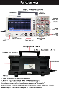 Osciloscopio analógico de doble canal Longwei L-212 tiene una anchoa de banda de 20 MHz. - Product Image 2