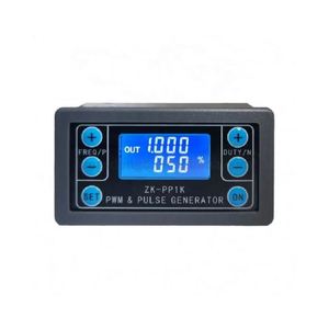 ZK-PP1K Dual Mode LCD PWM Signal Generator 1-Channel 1Hz-150KHz PWM Pulse Frequency Duty Cycle <b>Adjustable</b> <b>Square</b> Wave Generator - Product Image 1
