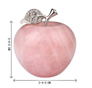 <span class=keywords><strong>Pomme</strong></span> de cristal de quartz rose naturel rose en gros pour cadeaux de Noël pour la décoration - Product Image 5