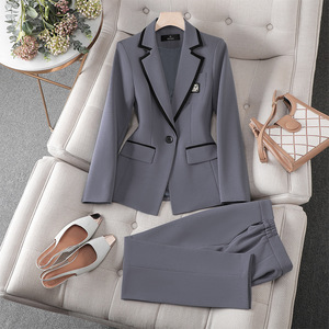 Traje <span class=keywords><strong>De</strong></span> Oficina Para Dama Diseño Nuevo <span class=keywords><strong>De</strong></span> Otoño Vestido <span class=keywords><strong>De</strong></span> Alta Calidad Para <span class=keywords><strong>Mujer</strong></span> Tallas Grandes <span class=keywords><strong>Trajes</strong></span> <span class=keywords><strong>De</strong></span> Negocios Para <span class=keywords><strong>Mujer</strong></span> - Product Image 2