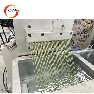 PE PP sợi pelletizing dòng Noodle loại chất thải nhựa tái chế granulator - Product Image 1