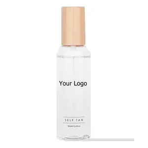 Tự nhiên OEM/ODM nhãn hiệu riêng Hot Bán Hữu Cơ Dark thuộc da nước fake tan Mist tự Tanner mặt phun tan