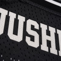 T-shirt de football streetwear personnalisé avec numéro et motif d'équipe, en maille respirante tricotée, col en V, impression par sublimation pour homme