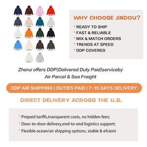 เสื้อฮู้ดดี้ผ้าฝ้ายหนาน้ำหนัก 500 GSM รุ่นใหม่มาแรง ขายส่ง เสื้อฮู้ดดี้โอเวอร์ไซส์สำหรับผู้หญิง - Product Image 3