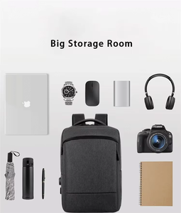 Mochilas Escolares Geométricas Expandibles Personalizadas de Nuevo Diseño para Jóvenes, Mochilas Modernas para Juegos con Puerto USB para Computadora Portátil - Product Image 4