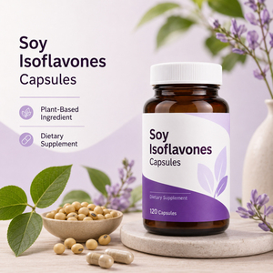 Offre Spéciale : Capsules d'isoflavones de soja bio – Soutien naturel à la beauté et supplément alimentaire régulateur d'œstrogènes pour la ménopause - Product Image 2