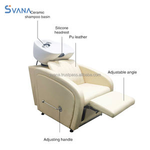 Bol et chaise de shampooing de salon de coiffure - Product Image 6