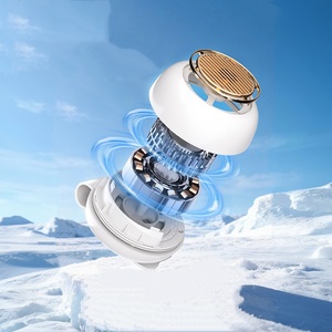 Ventilateur portable mini sans pales, 5 vitesses réglables, à clipser sur la ceinture ou la chemise, silencieux, électrique, pour extérieur et voyage - Product Image 2
