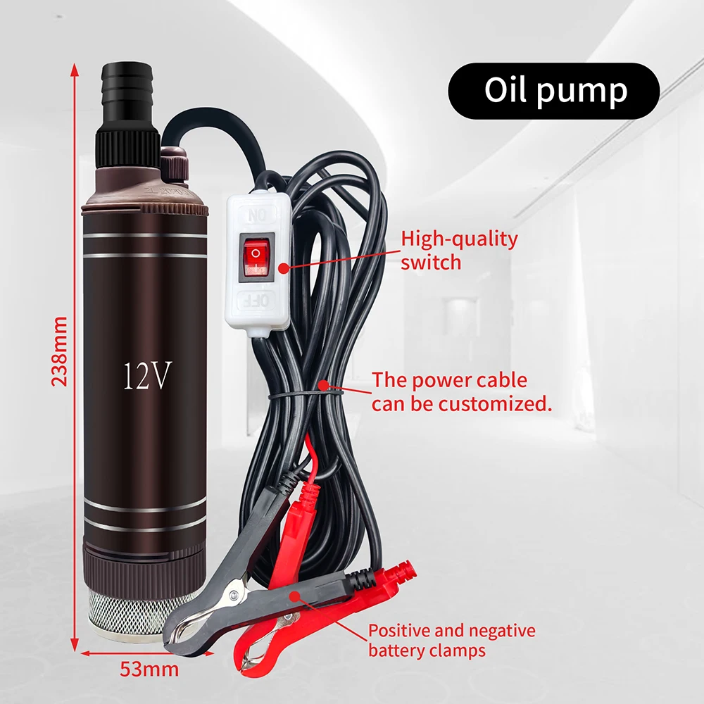 Diesel Submersible Pump 40L/min 12V 24V DC Motor for Agricultural Machinery OEM · image 3