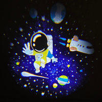 Projecteur d'étoiles Yinzam HY300 4K HD, 300 lumens, haut-parleurs intégrés, luminosité réglable, lumière de nuit sur le thème de l'océan pour la chambre des enfants