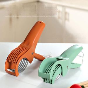 Salad Cutter Chopper Portable Manual Fruit Slicer Creative <b>Vegetable</b> Slicer Kitchen Gadgets Chopping Tool Press Fruit Slicer - Product Image 2