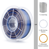 Vente en gros de filament de Pla magique ZIRO Gradient 3d Matériaux d'impression plastique Rainbow Printing Pla Magic 3d Filament