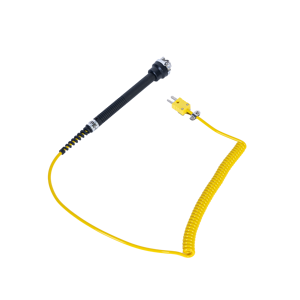 مقياس حرارة محمول مقاوم للماء بسعر المصنع مباشرة، مع مقبض بتصنيف IP67 ومجس محكم الإغلاق للبيئات الرطبة أو التي تتطلب الغسيل - Product Image 1