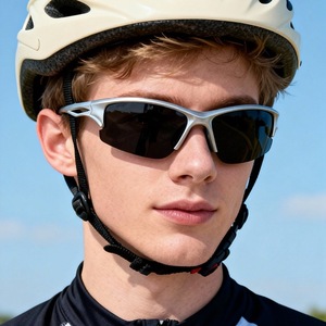Polarized Cycling Sunglasses Full Rim <b>Adjustable</b> <b>Strap</b> Windproof Outdoor Sports Eyewear - Product Image 1