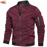 Top tendance Design personnalisé à la mode Bomber Style coton léger sergé collier pilote vol pas cher prix de gros